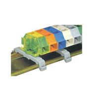 小型端子排安装在TH35轨道上